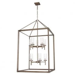 Smyth 10-Light Gunmetal Bronze Pendant with Clear Glass by Golden Lighting 19 Smyth 10-Light Gunmetal Bronze Pendant with Clear Glass by Golden Lighting -Golden Lighting Shop gunmetal bronze with clear glass golden lighting chandeliers 2073 10p gmt clr 77 1000