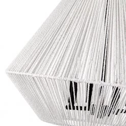 Valentina 4-Light Matte Black Bleached White Raphia Rope Pendant Light by Golden Lighting 13 Valentina 4-Light Matte Black Bleached White Raphia Rope Pendant Light by Golden Lighting -Golden Lighting Shop matte black bleached white raphia rope golden lighting chandeliers 6937 4p blk wr 44 1000