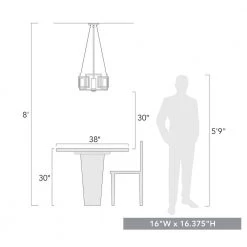 Marco 4 Light Matte Black Clear Glass Cage Pendant Light by Golden Lighting 15 Marco 4 Light Matte Black Clear Glass Cage Pendant Light by Golden Lighting -Golden Lighting Shop matte black clear glass golden lighting chandeliers 6068 4p blk 76 1000