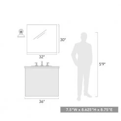 Carver 7.5 in. 1-Light Matte Black Clear Glass Bath Vanity Light by Golden Lighting 9 Carver 7.5 in. 1-Light Matte Black Clear Glass Bath Vanity Light by Golden Lighting -Golden Lighting Shop matte black clear glass golden lighting vanity lighting 0305 ba1 blk clr 76 1000