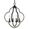Flori 4 Light Matte Black Espresso Wood Beads Lantern Pendant Light by Golden Lighting 1 Flori 4 Light Matte Black Espresso Wood Beads Lantern Pendant Light by Golden Lighting -Golden Lighting Shop matte black espresso wood beads golden lighting chandeliers 8320 4p blk ewb 64 1000