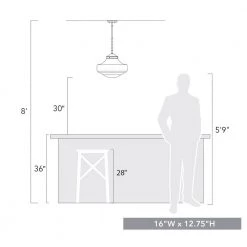 Ingalls 1-Light Matte Black Large Pendant with Glass Shade by Golden Lighting 11 Ingalls 1-Light Matte Black Large Pendant with Glass Shade by Golden Lighting -Golden Lighting Shop matte black golden lighting chandeliers 0508 l blk clr 44 1000