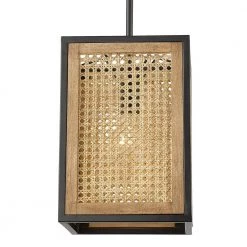 Rowan 1-Light Matte Black Pendant by Golden Lighting -Golden Lighting Shop matte black golden lighting chandeliers 1062 s blk 4f 1000