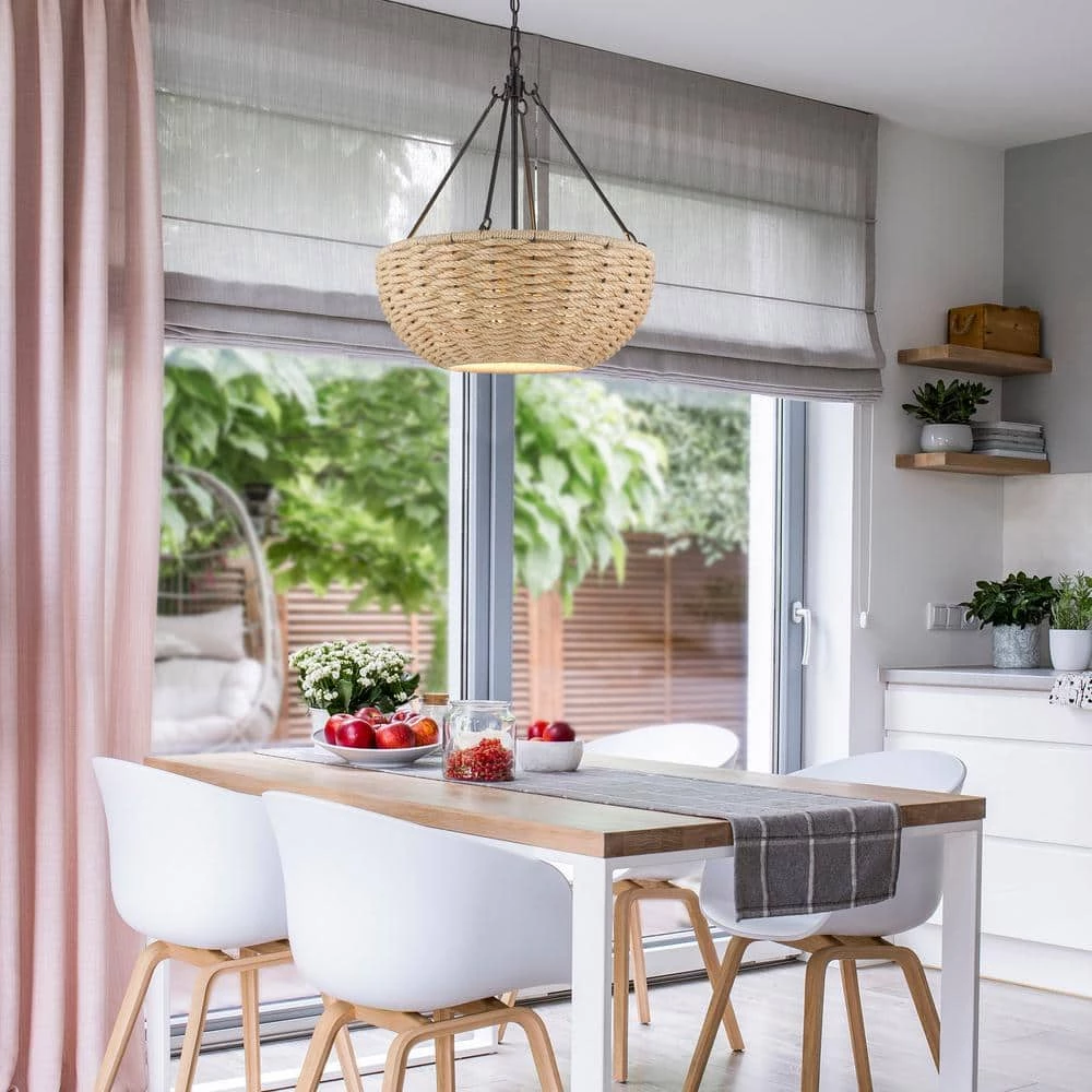 Hathaway 4-Light Matte Black Pendant by Golden Lighting 4 Hathaway 4-Light Matte Black Pendant by Golden Lighting - Image 2