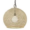 Reed 1-Light Matte Black Globe Pendant with Bamboo Shade by Golden Lighting -Golden Lighting Shop matte black golden lighting chandeliers 1078 l blk bb 64 1000