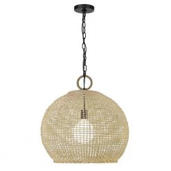 Reed 1-Light Matte Black Globe Pendant with Bamboo Shade by Golden Lighting 9 Reed 1-Light Matte Black Globe Pendant with Bamboo Shade by Golden Lighting -Golden Lighting Shop matte black golden lighting chandeliers 1078 l blk bb c3 1000