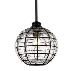 Powell 1-Light Matte Black Pendant by Golden Lighting 13 Powell 1-Light Matte Black Pendant by Golden Lighting -Golden Lighting Shop matte black golden lighting chandeliers 1096 s blk sd 1f 1000