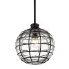 Powell 1-Light Matte Black Pendant by Golden Lighting 2 Powell 1-Light Matte Black Pendant by Golden Lighting -Golden Lighting Shop matte black golden lighting chandeliers 1096 s blk sd 64 1000