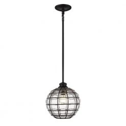 Powell 1-Light Matte Black Pendant by Golden Lighting 11 Powell 1-Light Matte Black Pendant by Golden Lighting -Golden Lighting Shop matte black golden lighting chandeliers 1096 s blk sd c3 1000