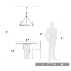 Weaver 6-Light Matte Black Candle Chandelier by Golden Lighting 12 Weaver 6-Light Matte Black Candle Chandelier by Golden Lighting -Golden Lighting Shop matte black golden lighting chandeliers 1417 6 blk 44 1000