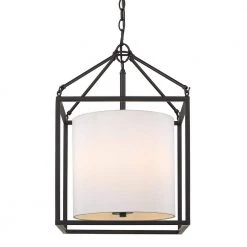 Manhattan 3-Light Pendant in Matte Black by Golden Lighting 9 Manhattan 3-Light Pendant in Matte Black by Golden Lighting -Golden Lighting Shop matte black golden lighting chandeliers 2243 3p blk mws 4f 1000