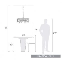 Zara 5-Light Matte Black Drum Chandelier with White Fabric Shade by Golden Lighting 15 Zara 5-Light Matte Black Drum Chandelier with White Fabric Shade by Golden Lighting -Golden Lighting Shop matte black golden lighting chandeliers 5516 5 blk mws 76 1000