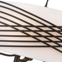 Zara 5-Light Matte Black Drum Chandelier with White Fabric Shade by Golden Lighting 14 Zara 5-Light Matte Black Drum Chandelier with White Fabric Shade by Golden Lighting -Golden Lighting Shop matte black golden lighting chandeliers 5516 5 blk mws fa 1000