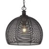 Calypso 1-Light Matte Black Pendant with Metal Shade by Golden Lighting -Golden Lighting Shop matte black golden lighting chandeliers 6802 m blk 64 1000