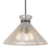 Avon 3-Light Matte Black Pendant with Bleached Raphia Shade by Golden Lighting 2 Avon 3-Light Matte Black Pendant with Bleached Raphia Shade by Golden Lighting -Golden Lighting Shop matte black golden lighting chandeliers 6938 3p blk br 64 1000