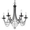 Mirabella 6-Light Matte Black Chandelier by Golden Lighting 2 Mirabella 6-Light Matte Black Chandelier by Golden Lighting -Golden Lighting Shop matte black golden lighting chandeliers 7644 6 blk 64 1000