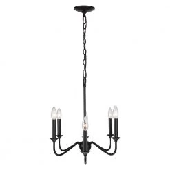 Tierney 6-Light Matte Black Pendant Light by Golden Lighting 11 Tierney 6-Light Matte Black Pendant Light by Golden Lighting -Golden Lighting Shop matte black golden lighting chandeliers 8316 lp blk 4f 1000