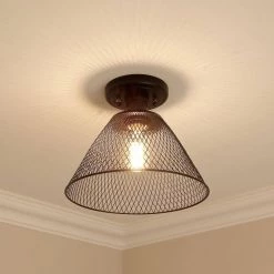 Carver 10 in. 1-Light Matte Black Semi-Flush Mount by Golden Lighting 9 Carver 10 in. 1-Light Matte Black Semi-Flush Mount by Golden Lighting -Golden Lighting Shop matte black golden lighting flush mount lights 0304 sf blk 1f 1000