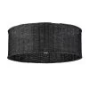 Erma 22.5 in. 5-Light Matte Black Flush Mount with Black Wicker Shade by Golden Lighting 1 Erma 22.5 in. 5-Light Matte Black Flush Mount with Black Wicker Shade by Golden Lighting -Golden Lighting Shop matte black golden lighting flush mount lights 1084 5fm blk bw 64 1000