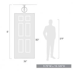 Colson 9.75 in. 1-Light Matte Black Semi-Flush Mount by Golden Lighting -Golden Lighting Shop matte black golden lighting flush mount lights 3167 1sf blk 4f 1000