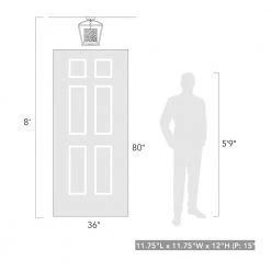 Mercer 12 in. 3-Light Matte Black Semi-Flush Mount by Golden Lighting 13 Mercer 12 in. 3-Light Matte Black Semi-Flush Mount by Golden Lighting -Golden Lighting Shop matte black golden lighting flush mount lights 4309 sf blk blk sd 44 1000