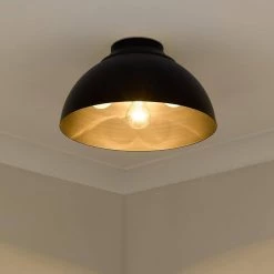 Zoey 13.75 in. 3-Light Matte Black Flush Mount by Golden Lighting 10 Zoey 13.75 in. 3-Light Matte Black Flush Mount by Golden Lighting -Golden Lighting Shop matte black golden lighting flush mount lights 6956 fm blk blk 1f 1000