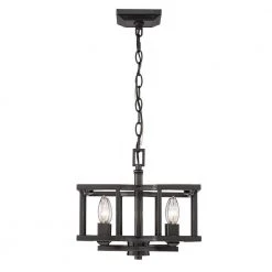 Bellare 13 in. 4-Light Matte Black Semi-Flush Mount by Golden Lighting -Golden Lighting Shop matte black golden lighting flush mount lights 7151 sf blk 44 1000