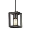 Smyth 1-Light Matte Black Mini Pendant with Glass Shade by Golden Lighting 2 Smyth 1-Light Matte Black Mini Pendant with Glass Shade by Golden Lighting -Golden Lighting Shop matte black golden lighting pendant lights 2073 m1l blk 64 1000