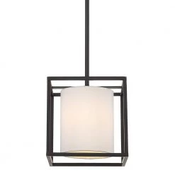 Manhattan 1-Light Mini Pendant in Matte Black by Golden Lighting 10 Manhattan 1-Light Mini Pendant in Matte Black by Golden Lighting -Golden Lighting Shop matte black golden lighting pendant lights 2243 m1l blk mws 1f 1000