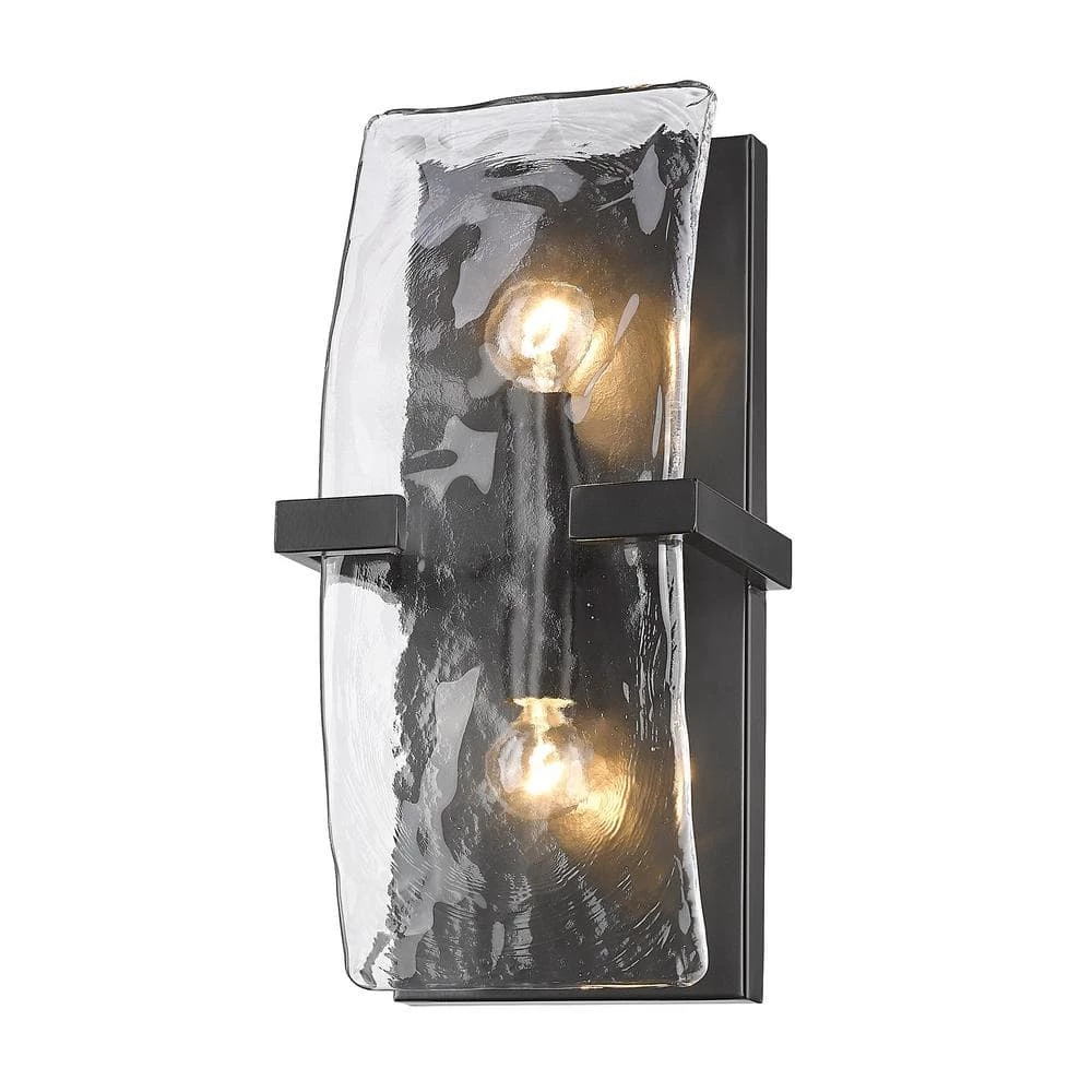 Aenon 2-Light Wall Sconce by Golden Lighting 4 Aenon 2-Light Wall Sconce by Golden Lighting - Image 2