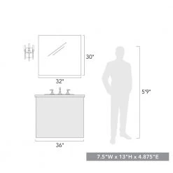 Landon 3 Light Matte Black Wall Sconce by Golden Lighting -Golden Lighting Shop matte black golden lighting vanity lighting 3509 wsc blk 1f 1000