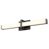 Elon 24 in. Matte Black LED Vanity Light Bar by Golden Lighting 1 Elon 24 in. Matte Black LED Vanity Light Bar by Golden Lighting -Golden Lighting Shop matte black golden lighting vanity lighting 5623 b24 blk op 64 1000