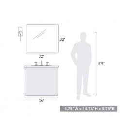 Messina 15 in. Matte Black Sconce by Golden Lighting 13 Messina 15 in. Matte Black Sconce by Golden Lighting -Golden Lighting Shop matte black golden lighting vanity lighting 5905 1w blk blk fa 1000