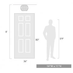 Florence 1-Light Matte Black Natural Raphia Rope Flush Mount by Golden Lighting -Golden Lighting Shop matte black natural raphia rope golden lighting flush mount lights 6933 fm blk nr 76 1000