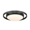 Astra 13.5 in. 1-Light Matte Black Opal Glass LED Flush Mount by Golden Lighting 2 Astra 13.5 in. 1-Light Matte Black Opal Glass LED Flush Mount by Golden Lighting -Golden Lighting Shop matte black opal glass golden lighting flush mount lights 9130 fm14 blk op 64 1000