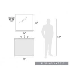 Parrish 2-Light Matte Black Seeded Glass Sconce by Golden Lighting 9 Parrish 2-Light Matte Black Seeded Glass Sconce by Golden Lighting -Golden Lighting Shop matte black seeded glass golden lighting vanity lighting 8001 2w blk sd 1f 1000