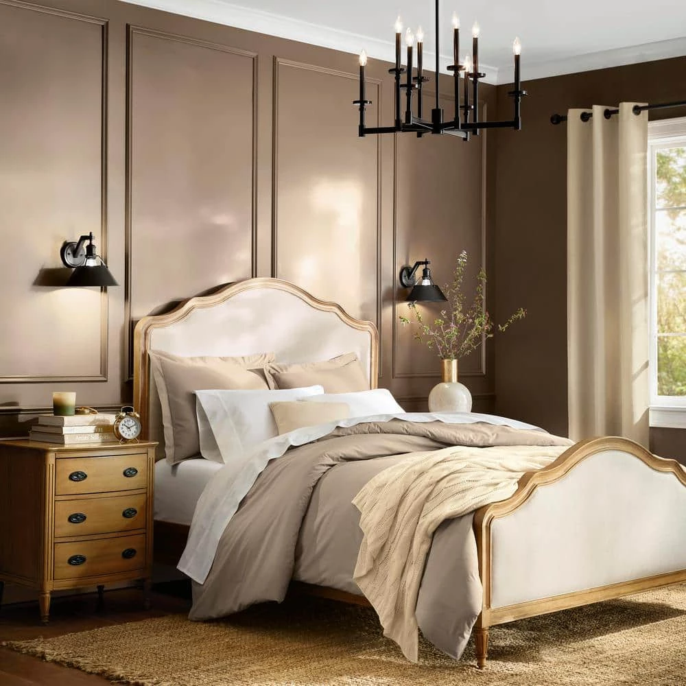 Orwell 4.875 in. 1-Light Matte Black Sconce by Golden Lighting 5 Orwell 4.875 in. 1-Light Matte Black Sconce by Golden Lighting - Image 3