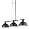 Duncan 3-Light Black Pendant with Matte Black Shade by Golden Lighting 2 Duncan 3-Light Black Pendant with Matte Black Shade by Golden Lighting -Golden Lighting Shop matte black with matte black shade golden lighting chandeliers 3602 3lp blkblk 64 1000
