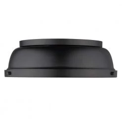 Duncan 14 in. 2-Light Matte Black Flush Mount with Matte Black Shade by Golden Lighting 10 Duncan 14 in. 2-Light Matte Black Flush Mount with Matte Black Shade by Golden Lighting -Golden Lighting Shop matte black with matte black shade golden lighting flush mount lights 3602 14 blk blk 4f 1000