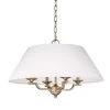 Coretta 4-Light Modern Brass Pendant by Golden Lighting 1 Coretta 4-Light Modern Brass Pendant by Golden Lighting -Golden Lighting Shop modern brass golden lighting chandeliers 3078 4p mbs il 64 1000