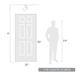 Reeva 7 in. 1-Light Modern Brass Semi-Flush Mount by Golden Lighting -Golden Lighting Shop modern brass golden lighting flush mount lights 2122 sf mbs ge 4f 1000