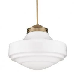 Ingalls 1-Light Modern Brass Vintage Milk Glass Standard Pendant Light by Golden Lighting 12 Ingalls 1-Light Modern Brass Vintage Milk Glass Standard Pendant Light by Golden Lighting -Golden Lighting Shop modern brass vintage milk glass golden lighting chandeliers 0508 l mbs vmg 1f 1000