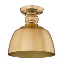 Holmes Flush Mount by Golden Lighting 13 Holmes Flush Mount by Golden Lighting -Golden Lighting Shop modern brushed gold golden lighting flush mount lights 0316 fm mbg 44 1000