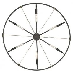 Vaughn 6-Light Natural Black Aged Brass Accents Wagon Wheel Large Pendant Light by Golden Lighting 13 Vaughn 6-Light Natural Black Aged Brass Accents Wagon Wheel Large Pendant Light by Golden Lighting -Golden Lighting Shop natural black aged brass accents golden lighting chandeliers 3866 l nb ab 44 1000