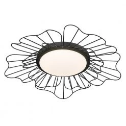 24 in. Yasmin Flush Mount by Golden Lighting