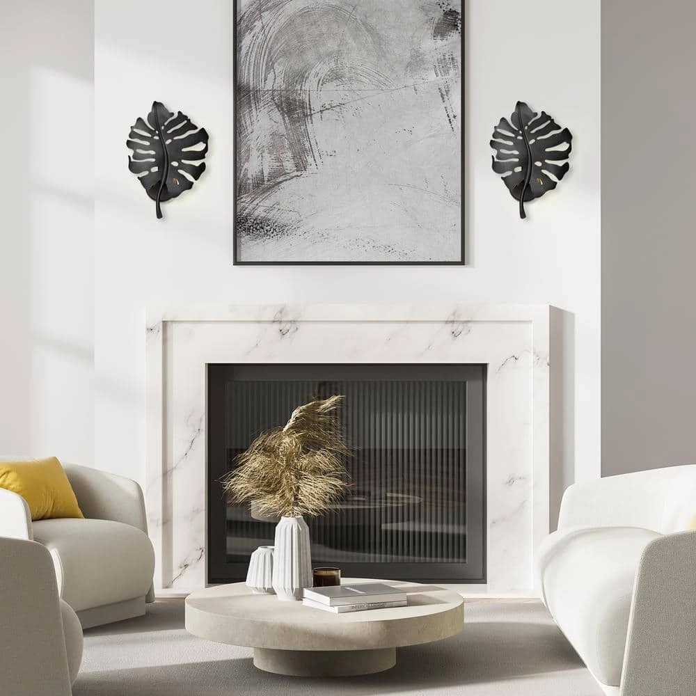 Aruba 1 Light Natural Black Wall Sconce by Golden Lighting 7 Aruba 1 Light Natural Black Wall Sconce by Golden Lighting - Image 5