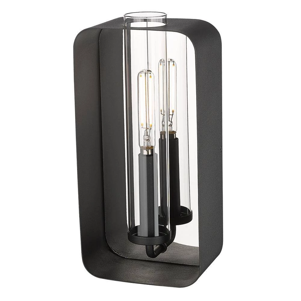 Skye 1-Light Natural Black Wall Sconce by Golden Lighting 5 Skye 1-Light Natural Black Wall Sconce by Golden Lighting - Image 3