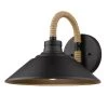 Journey 6 in. Natural Black Sconce by Golden Lighting 1 Journey 6 in. Natural Black Sconce by Golden Lighting -Golden Lighting Shop natural black golden lighting vanity lighting 3318 1w nb 64 1000