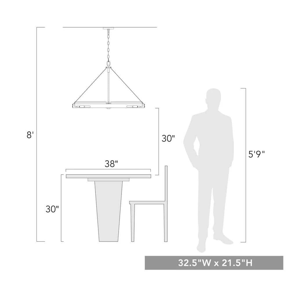 Vaughn 6-Light Natural Black Wagon Wheel Chandelier by Golden Lighting 9 Vaughn 6-Light Natural Black Wagon Wheel Chandelier by Golden Lighting - Image 7