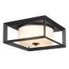 Smyth 2-Light Black Outdoor Flush Mount by Golden Lighting 1 Smyth 2-Light Black Outdoor Flush Mount by Golden Lighting -Golden Lighting Shop natural black opal glass golden lighting outdoor flush mount lights 2073 ofm nb op 64 1000